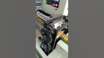 Debugging video of pillow type bag filling sealing packaging machine