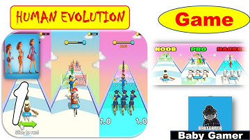 Human Evolution Run 3D Gameplay Walkthrough (Android, IOS) |The Best Game 2022 | Human Evolution
