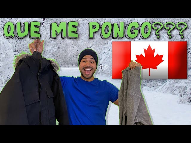 Ropa para sobrevivir al invierno canadiense, nivel experto