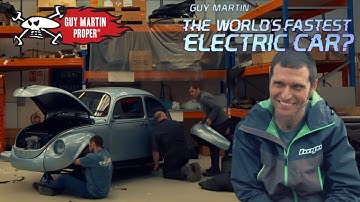 Guy modding a Beetle to electric power | Guy Martin Proper