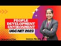 People Development and Environment I #nta_net_paper1  I By Somya Ma&#39;am