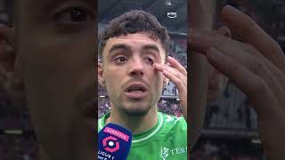 🥺 Les larmes de Mathieu Cafaro après la remontée de l'ASSE ! 💚