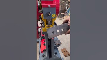 This is the multi-function punching and shearing machine