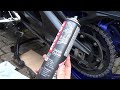 Motorbike Chain Maintenance on Yamaha Tracer 900 GT