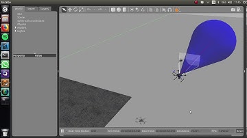 Simulation of multi-waypoint tracking (Hexacopter)