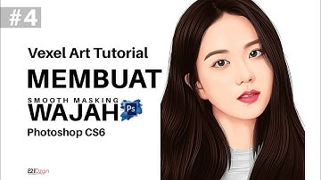 Tutorial mudah membuat wajah halus | Vexel Art | Photoshop CS6