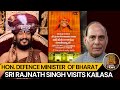 Honorable defence minister rajnath singh visits kailasa