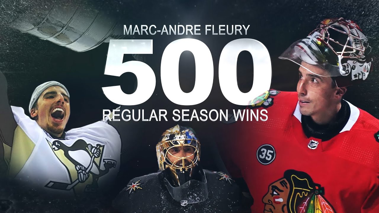 Blackhawks' Marc-Andre Fleury Gets 500th Career NHL Win - On Tap Sports Net