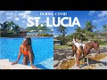 St. Lucia Travel 2021 | Volcanic Mud Baths, Birthday Trip, Horseback Riding, COVID Travel Safety