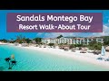 Sandals Montego Bay Full Tour [2020] - "True Beachfront Resort Where the Party Never Stops"