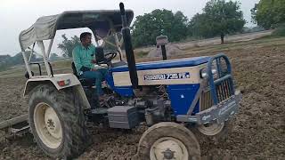 Swaraj tractor ? कल्टीवेटर से खेत की जोताई स्वराज 735FEe power steering