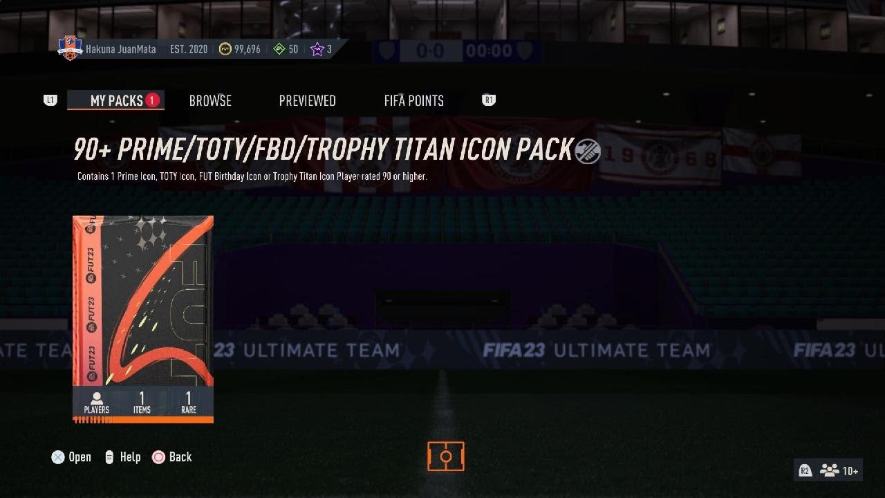 FIFA 23 90+ ICON PACK 