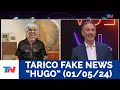 Tarico fake news hugo moyano  en slo una vuelta ms
