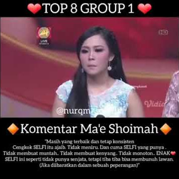 Wow komentar Shoimah kepada selfi kata soimah selfi itu memiliki cengkok yang luar biasa