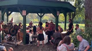 Drumming Circle  Mt. Shasta City Park