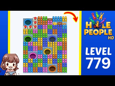 Hole People Level 779 Solution Walkthrough