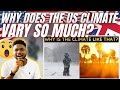 🇬🇧BRIT Rugby Fan Reacts To WHY THE US CLIMATE IS SO VARIED!