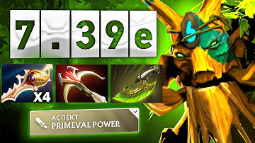 How to play Treant Protector in 7.39e🔥38 Kills One Shot Dota 2
