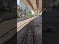 藍寶寶前方路程景 台灣鐵道博物館111次DR2300型柴油列車鐵博文博號鐵博東站 鐵博西站前方路程景 藍寶寶前方路程景 台灣鐵道博物館111次DR2300型柴油列車鐵博文博號鐵博東站 鐵博西站前方路程景