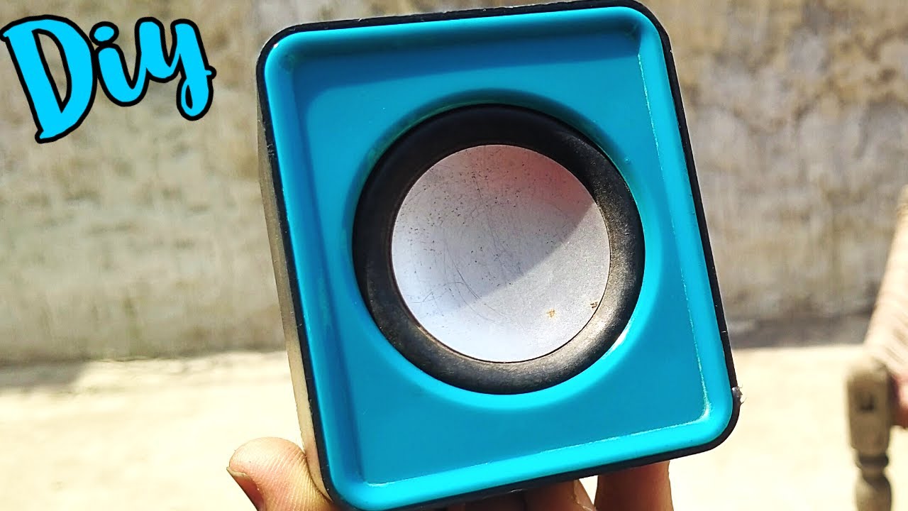 How To Make Speaker Box at Home Diy Portable Speaker Simple Life