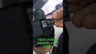 ক্যামেরা মেমোরি সেটাপ 🎈 CAMERA MEMORY SETUP