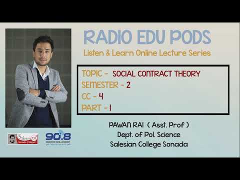 SOCIAL CONTRACT THEORY PART 1 | PAWAN RAI | SCS