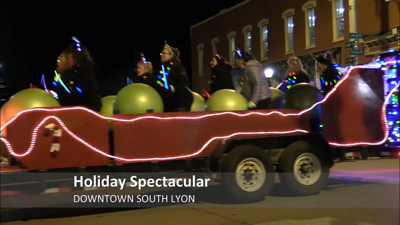 2021 Downtown South Lyon Holiday Spectacular YouTube
