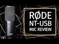 RODE NT-USB Condenser Microphone Review (Is this the Best USB Cardioid Condenser mic?)