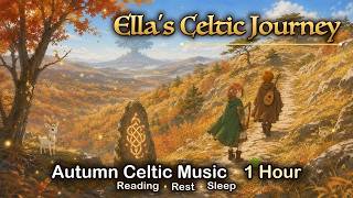 Autumn Celtic Music 🍂 Over the Amber Pass | Cozy Fantasy Music for Sleep & Study | Ep.11