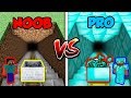Minecraft NOOB vs. PRO: MINECART in Minecraft!