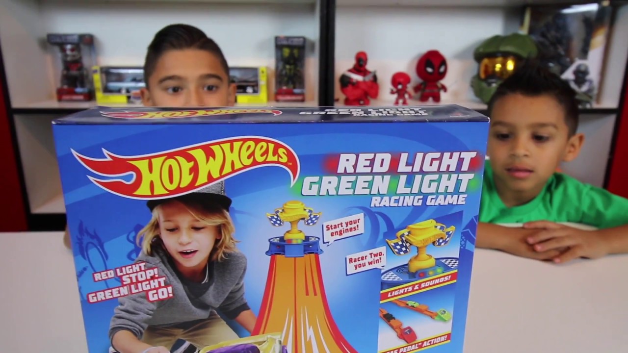 Mattel Funtronics Jacks, Red Light Green Light, Tag and Hot Wheels Drag Race