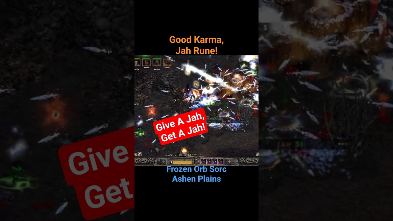 INSTANT KARMA! 😇 Giving Away a Jah Rune Led to a NEW Jah Rune Drop! 