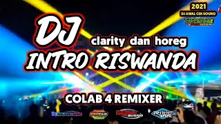 DJ INTRO RISWANDA YANG SERING DI PAKAI UNTUK AWAL CEK SOUND || CLARITY DAN HOREG