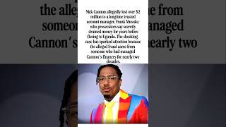 Nick Cannon Robbed Of $2M By Trusted Manager! #nickcannon #shorts