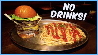 NO DRINKS ALLOWED | MISS KAYS SPEED EATING CHEESEBURGER CHALLENGE!