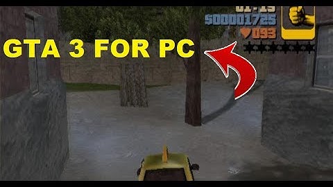 how to GTA 3 full satup 97MB download Full & install