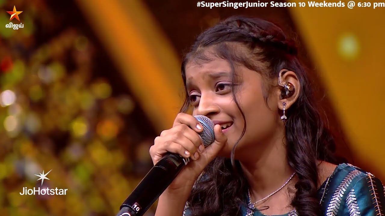 Glimpse of Poraney Poraney Song by #Lynet #Ranjith ❤️‍🔥 | Super Singer Junior 10 | Episode Promo