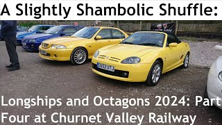 A Slightly Shambolic Shuffle: Longships and Octagons 2024 - Part Four at Churnet Valley Railway