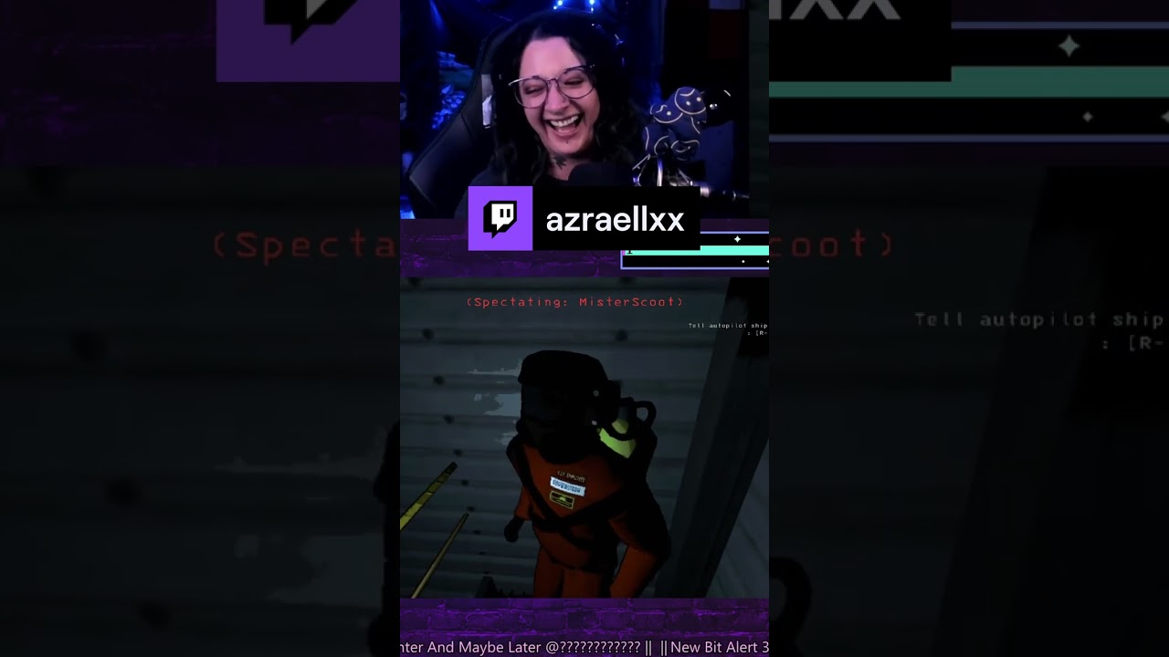 Definitely was azraellxx on #Twitch