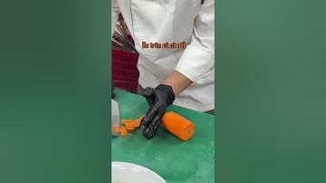 Hướng Dẫn Tỉa lưới Trang Trí món cá hấp #food #cooking #recipe #foodie #delicious #yummy #streetfood