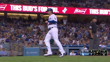 COL@LAD: Reddick plates Gonzalez with grounder