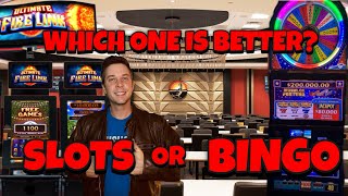 We played Bingo and Slots all at Coushatta Casino Resort!