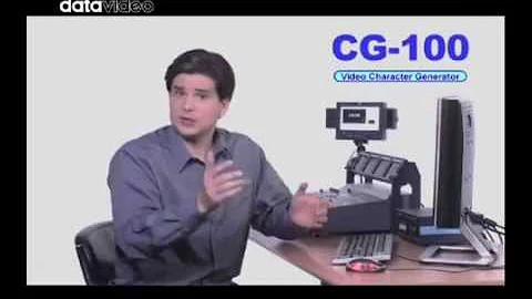 Enhance Your Videos with Datavideo CG-100 SD Character Generator