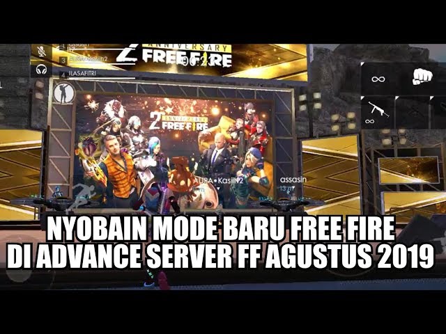 Advance Server Free Fire Agustus 2019 Karakter Baru Dan Mode