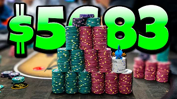 MASSIVE $3600+ Profit at $1/3!! Insane Action! | Poker Vlog #272