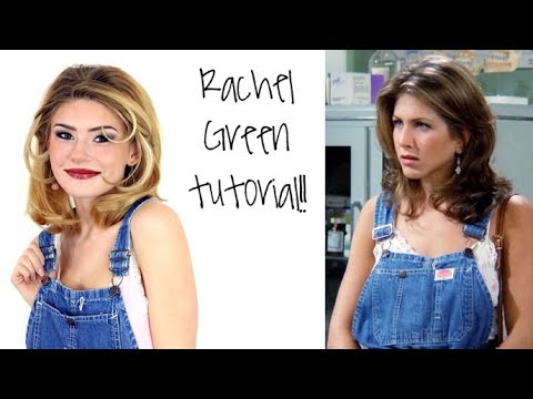 Rachel Green Hair/ Makeup Tutorial!! 