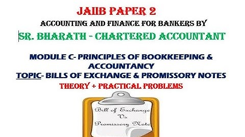 AFB- Module 2- Chapter 6&7- Capital and Revenue Expenditure & BOE