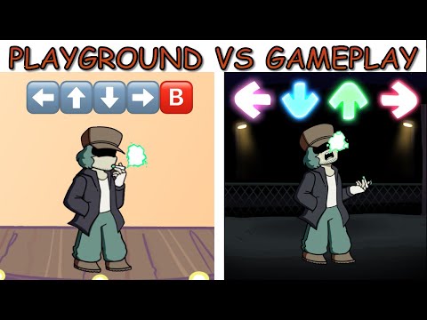 FNF Character Test | FNF Playground Remake 1,2,3,4 | Gameplay VS Playground