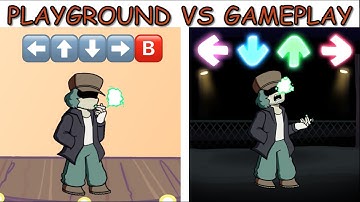 FNF Character Test | FNF Playground Remake 1,2,3,4 | Gameplay VS Playground