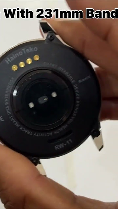 HainoTeko RW-11 Smart Watch 💥 Samsung Watch Compatitor 😁 Full video in channel 🙂
